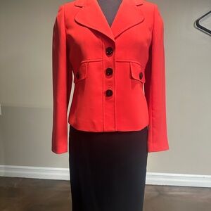 Kasper Women's Vibrant orange Blazer